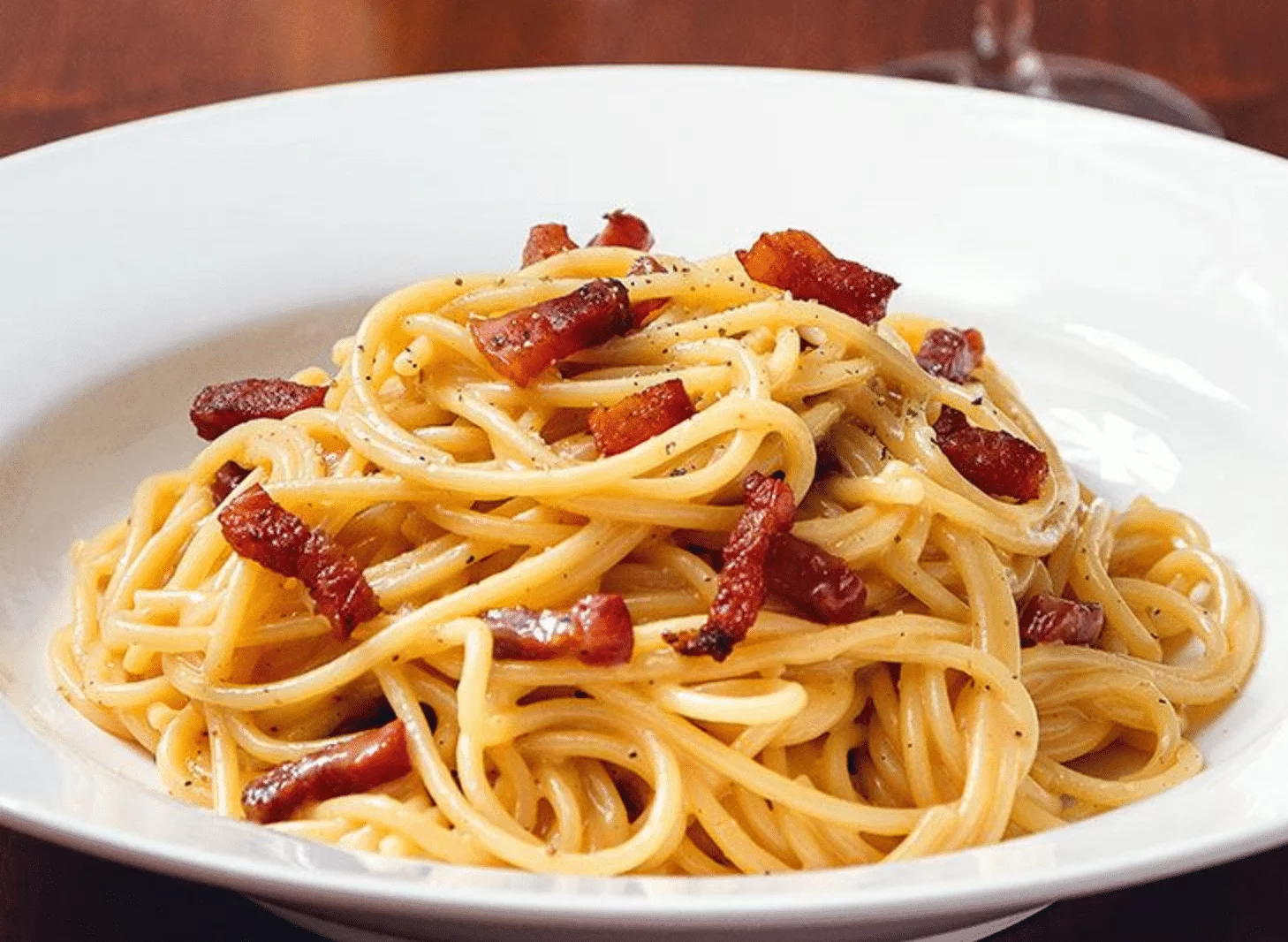 originele pasta carbonara (Spaghetti alla Carbonara)